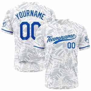 เสื้อเบสบอลสำหรับผู้ชายเสื้อเบสบอลมีกระดุม - Product Image 3