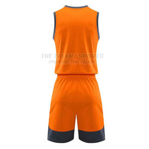 Nouvel uniforme de basketball unisexe pour adulte, respirant, à séchage rapide, de haute qualité, 100 % polyester, design personnalisé, léger - Product Image 3