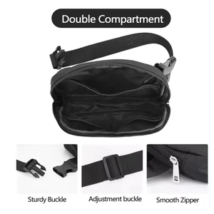 Riñonera Oxford para hombre y mujer al por mayor, bolsa de pecho cruzada para deportes al aire libre con correa ajustable - Product Image 3