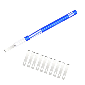 Kahlu ที่วางมีดผ่าตัดสเตนเลสสตีลสีฟ้าอุปกรณ์สำหรับศัลยกรรมกระดูกและใบมีดขายดีแหล่งจ่ายไฟด้วยมือกันลื่น - Product Image 1