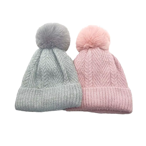 Bonnet en laine 100% unisexe, chaud, respirant et imperméable, style streetwear décontracté, couleur unie, vente en gros - Product Image 1
