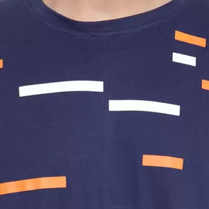 เสื้อยืดผ้าฝ้ายคอกลมสำหรับผู้ชายเสื้อยืดผ้าถักทนทานคุณภาพพรีเมี่ยมทันสมัย - Product Image 6