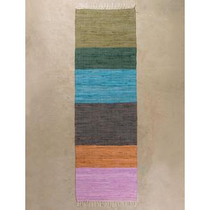 พรมผ้าฝ้าย chindi เศษผ้าโดยสิ่งทออินเดียชุดพรมพื้นที่ในร่มและกลางแจ้งทันสมัยเทคนิคการทอที่ประหยัดและคุ้มค่า - Product Image 1