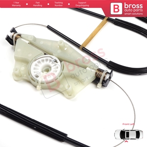 BWR518 Power Window Regulator Repair Set Front Left Door for New Beetle C1 1C1 1997-2011 3-Door Hatchback 1CM898655 - Product Image 4