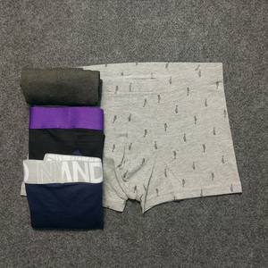 กางเกงบ็อกเซอร์ผู้ชายผ้าฝ้าย100% ใส่สบายสีพื้นตรงจากบังคลาเทศ - Product Image 6