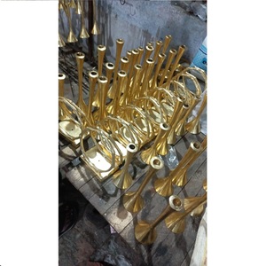 HOT High Quality Brass and Aluminium High-<b>end</b> Wedding Banquet Decorations Napkin Ring Whole Sale and Rose Round Napkin Ring... - Product Image 6