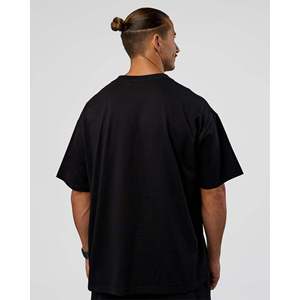 T-shirt surdimensionné MVP 2.0 Heavyweight - Noir imprimé à l'écran - Product Image 6