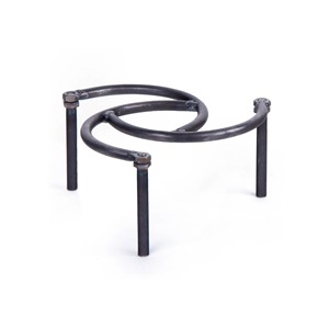 ขาตั้งกระติกน้ำร้อนเหล็กขาตั้งสามขาหม้อเหล็กเครื่องครัวสามขาที่วางกาน้ำชาสำหรับรับประทานอาหารบ้านสินค้ามาใหม่ - Product Image 3