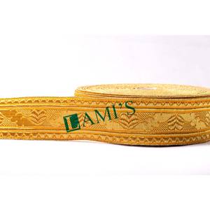 OEM-prenda de vestir LITURGICA, cinta trenzada de galón, adorno de encaje, lentejuelas, decorada, alambre dorado, ropa trenzada - Product Image 5