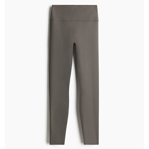 Nouveau Impact Leggings Coton Lourd Jersey Yoga Pantalon Leggings D'entraînement pour Femmes À La Mode Gym Gris Foncé Couleur Sport Leggings - Product Image 1