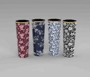 Vantage Modern Luxury Set of 3 Metal with Antique Finished Flower <b>Vase</b> Unique Style Fancy for Home Decoration and Weeding Decor - Product Image 5