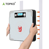 Cible de boxe murale intelligente TOPKO de haute qualité, machine de boxe multifonctionnelle murale pour adultes
