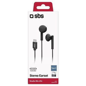 Audífonos Intrauditivos con Cable Studio Mix 65C Negros con Micrófono USB Tipo C Estéreo - Product Image 2