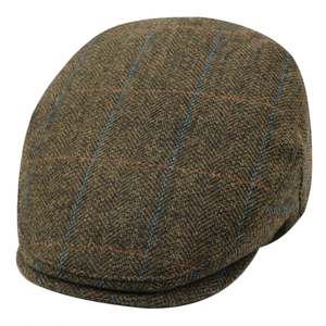 Factory Vintage Classic Newsboy Hat Men's Fall Winter <b>Flat</b> <b>Cap</b> Ivy Driving <b>Wool</b> <b>Cap</b> - Product Image 1