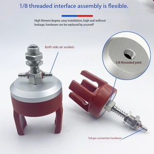 Roboterarm Silikon-Softgreifer Flexibler Greifer Pneumatischer Softfinger Zweizinkiger Dreizinkiger Vierzinkiger Vakuum-Sauggreifer Mini-Klemme - Product Image 3