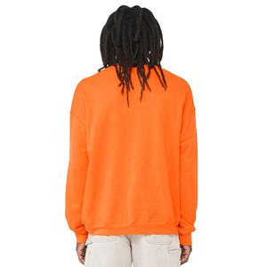 Sweatshirts unisexes en vrac-Sweat-shirt à épaules tombantes en coton biologique Poly-éponge Sweats à capuche et sweatshirts solides pour hommes - Product Image 2