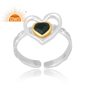 Increíble diseño, anillo de piedras preciosas de malaquita Natural de Plata de Ley 925, joyería de diseño personalizado para mujer, regalo para ella - Product Image 1