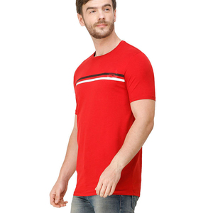 2025 nouveau Style Design hommes T-Shirt court personnalisé nouveau Design bonne qualité coton coupe ample ligne hommes T-Shirt pour hommes - Product Image 4