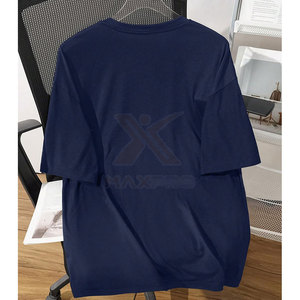 เสื้อยืดผู้ชายดีไซน์ใหม่ทันสมัย - โพลีเอสเตอร์/คอตตอน แห้งเร็ว เป็นมิตรกับสิ่งแวดล้อม แขนสั้น ทรงปกติ คุณภาพสูง - Product Image 2