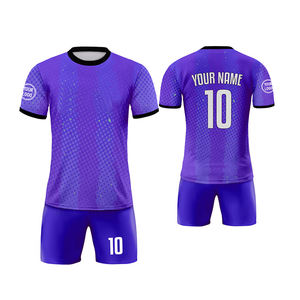 Adults' Sports Team Training <b>Clothing</b> Uniform Set Automated Cutting Soccer Jersey Top Shirt for <b>Football</b> Soccer Fans Players - Product Image 1