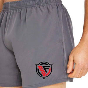 <b>Men's</b> Summer Solid Vintage High Quality Casual Mid Waist Breathable Fitness <b>Running</b> Body Building <b>Shorts</b> - Product Image 4