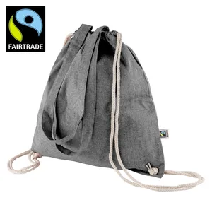 Borse Sportive con Coulisse in Materiale Riciclato Dothan, Shopper Promozionali Sostenibili - Product Image 1
