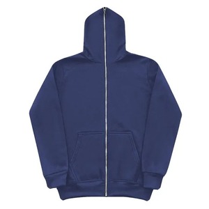 Sudadera con capucha en blanco personalizada de alta calidad para hombre, fabricante OEM, jersey de lana de algodón 100%, estilo, la mejor nueva llegada, Sudadera con capucha baja MOQ Zp up - Product Image 1