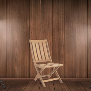 Modern Minimalist Folding <b>chairs</b> Natural Teak <b>Wood</b> Hotel and Restaurant Dining <b>Chair</b> for Outdoor And Indoor - Product Image 4