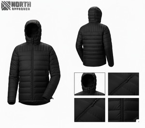 เสื้อแจ็คเก็ตแบบมีฮู๊ดไซส์ XL เสื้อคลุมมีฮู้ดสำหรับผู้ชายและผู้หญิงแฟชั่น2025ใหม่ขายดีฤดูหนาว - Product Image 4