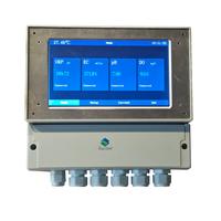 Contrôleur de qualité de l'eau en ligne multi-paramètres DO pH Salinité Turbidité EC TDS COD TSS