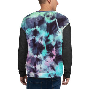 Sudadera cálida de invierno de gran tamaño para hombre, diseño de logotipo personalizado sólido, impresión en relieve por sublimación bordada, calle - Product Image 4