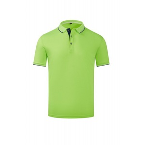 Logo personnalisé pour hommes pour Polo 100% Polyester Golf Polos Brodé Revers Col Haut Anti-Rides Prix Compétitif Foncé - Product Image 3