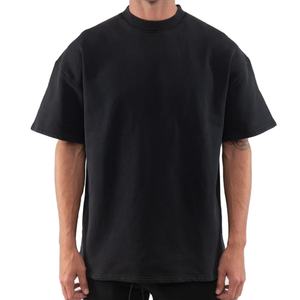 Latest High <b>Men</b> 100 Cotton Plain Oversized <b>T</b> <b>Shirt</b> Printing Custom With Your Brand Logo High Quality Light Weight - Product Image 4