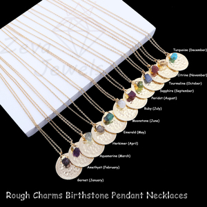 สร้อยคอจี้เฮอร์คิเมอร์ธรรมชาติแบบยังไม่ได้เจียระไนสายเคเบิลชุบทอง18K สร้อยคอแบบเข็มปรับระดับได้ - Product Image 2