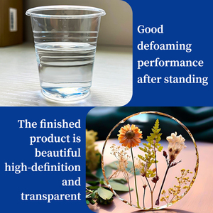 Nhựa Epoxy nguyên liệu trong suốt, độ nhớt thấp, tỷ lệ pha trộn 1:1, dùng cho đổ khuôn sâu, keo AB - Product Image 2