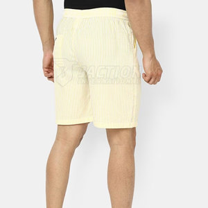 Short décontracté pour homme, couleur unie, 100% coton du Pakistan, nouvelle collection - Product Image 4