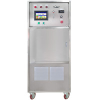 Generador de Ozono Industrial de 100 g/h para Tratamiento de Agua, Sistema de Purificación de Primera Calidad Controlado por PLC, Dr.Ozone D-100 Pro