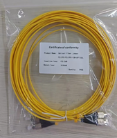Cavaliers à fibre optique personnalisables avec connecteurs SC/APC LC/Unpc FC St, LSZH OEM ODM adapté au cordon de raccordement des réseaux 4G