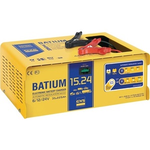 Cargador de Baterías para Auto GYS BATIUM 15-24, Eficaz en 6/12/24V, 7-10-15 A - Product Image 1