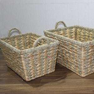 Artex Dong Thap Handmade Natural Seagrass <b>Wicker</b> <b>Storage</b> <b>Baskets</b> Decorative Gift Boxes for Home Organization and Display Use - Product Image 2