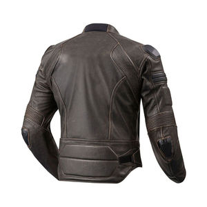 Chaquetas de Cuero Impermeables para Motociclismo, Chaqueta de Motociclista de Cuero para Hombre - Product Image 2