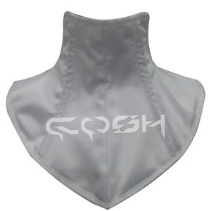 Burlesque Fetish High Neck Collar with Steel Boning Satin Neck <b>Corset</b> - Product Image 1