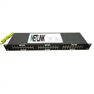 NETLINK Data network rj45 surge protection device ethernet rj45 ethernet rack-mounted surge protector