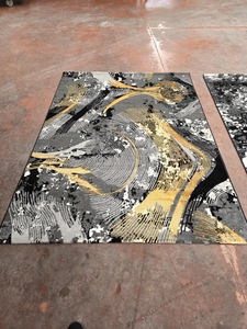 Alfombra Turca de Poliéster Afelpada Adiva, Tejida a Máquina con Diseño Jacquard, de Pelo Alto, Acolchada, Reversible, Lavable, Antideslizante y Antimicrobiana - Product Image 2