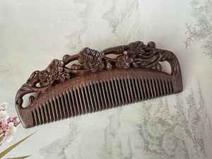 Peine de Madera Ecológico para Cabello y Barba, Acabado Pulido Duradero, Antiestático, Forma Personalizada para Uso Doméstico - Product Image 6