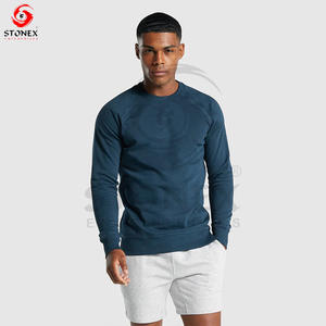 Sweat-shirt pour homme hiver lourd personnalisé en laine doublée de polaire avec motif solide et impression numérique logo personnalisé - Product Image 4