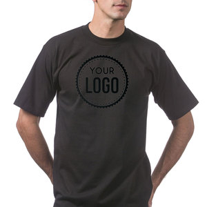 Pro Club Men's 6-Pack Heavyweight Cotton Short Sleeve 100% Cotton Crew Neck T-Shirt Streetwear Jersey T-Shirt para hombres - Product Image 3