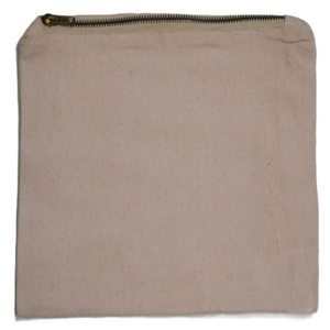 Pochette de maquillage personnalisée pour femmes, motif floral, mini, 100% coton, durable, écologique, réutilisable, sac à fermeture éclair, sac cadeau simple - Product Image 2