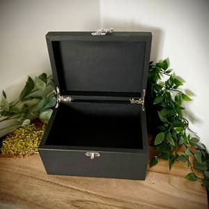 กล่องเครื่องประดับไม้พร้อมตะขอแม่เหล็ก1ของขวัญและงานฝีมือกล่องไม้ป้ายติดผนัง - Product Image 5