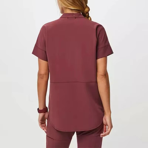 Conjunto de enfermera personalizado para correr, conjunto de exfoliante para mujer, conjunto de exfoliante médico de enfermería, uniforme médico de hospital, exfoliante médico de belleza para mujer - Product Image 2